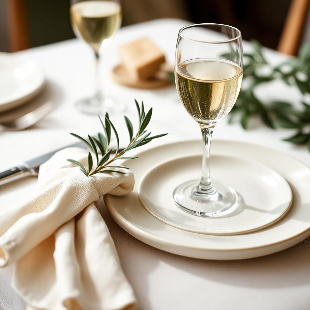 Table setting detail